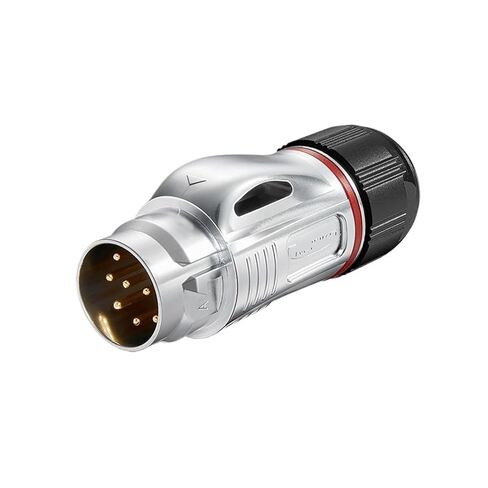 BD24 Metal Aviation Socket 10-core Quick-Plug Power Signal IP68 Industrial Connector(Female Socket) in Saudi Arabia