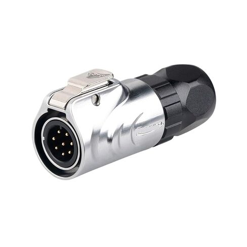 Metal Male LP-12 Waterproof Aviation Connector 2-8 core Full Metal Thread Installation Connector(4 core) in Saudi Arabia