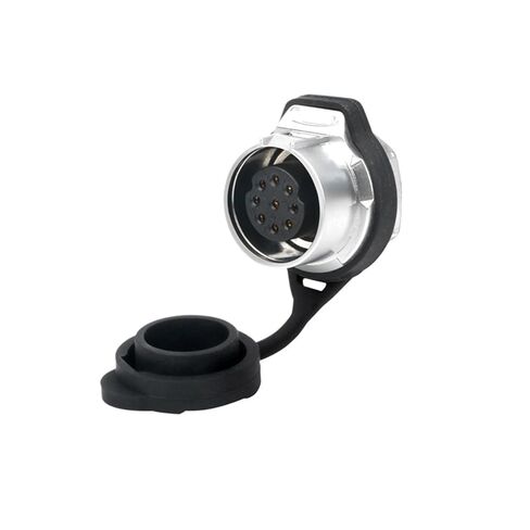 LP16 الطيران والمقبس لوحة مترابطة تركيب 9 دبوس موصل مقاوم للماء معدني كامل (مقعد أنثى ثقب واحد) in Kuwait