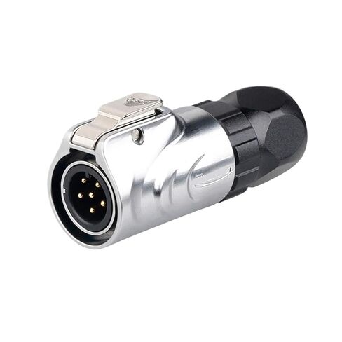 Metal Male LP-12 Waterproof Aviation Connector 2-8 core Full Metal Thread Installation Connector(4 core) in Saudi Arabia