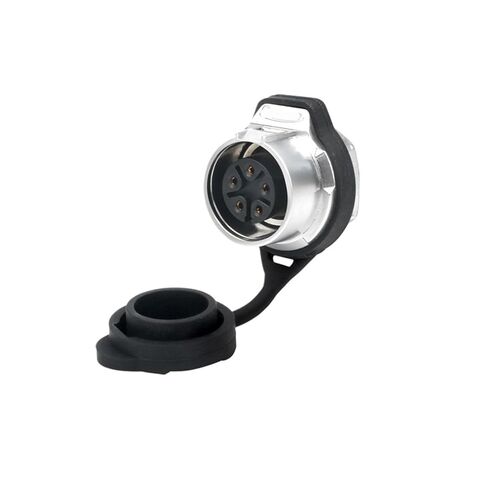 LP16 الطيران والمقبس تركيب لوحة مترابطة 5 دبوس موصل مقاوم للماء معدني كامل (فتحة واحدة ملابس رسمية) in Kuwait