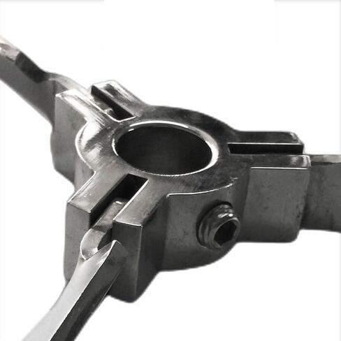 ضجة بليد الفولاذ المقاوم للصدأ خلاط المكره مختبر النمام مجداف للطي ثلاثة شفرة طول 65 ملم بقطر. قطر الثقب الداخلي 150 ملم. 16 ملم in Kuwait