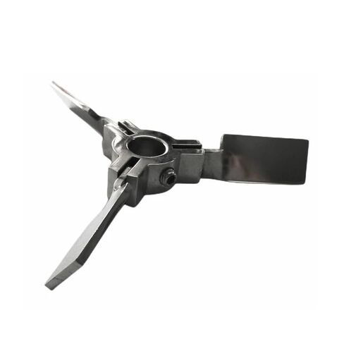 ضجة بليد الفولاذ المقاوم للصدأ خلاط المكره مختبر النمام مجداف للطي ثلاثة شفرة طول 65 ملم بقطر. قطر الثقب الداخلي 150 ملم. 16 ملم in Kuwait