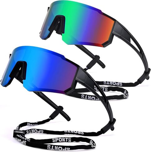 COASION Youth Baseball Sunglasses - Kids Sports Sun Glasses for Boys Girls - Lightweight Frame Cycling Shades in Saudi Arabia