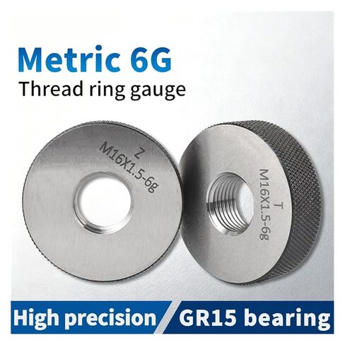 1 Set of Thread Ring Gauge Precision External Pitch Testing Tool M1-M12(M5X0.8 6g) in Saudi Arabia