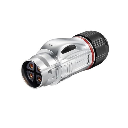 BD24 Metal Aviation 4-core Salt Spray Proof UL Energy Vehicle Power Male and Female Butt Connector(Metal Flange Reverse Installation) in Saudi Arabia
