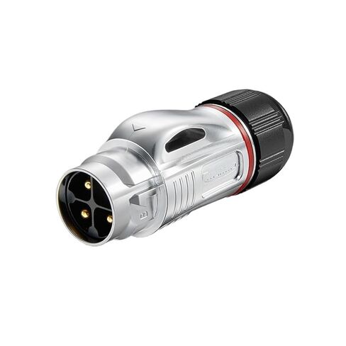 BD24 Metal Aviation 4-core Salt Spray Proof UL Energy Vehicle Power Male and Female Butt Connector(Metal Flange Reverse Installation) in Saudi Arabia