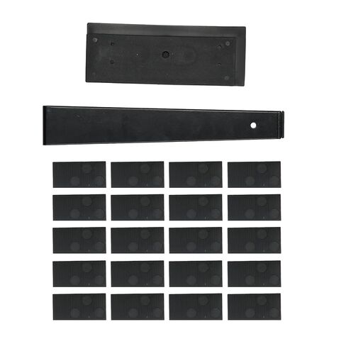 طقم تثبيت الأرضية، مجموعة أدوات تركيب Flo الخشبية المصفحة، كتلة التنصت على قضيب السحب من لوديس، مادة حديد PP ABS متينة للغراء أو تركيب الأرضيات بدون غراء in Kuwait