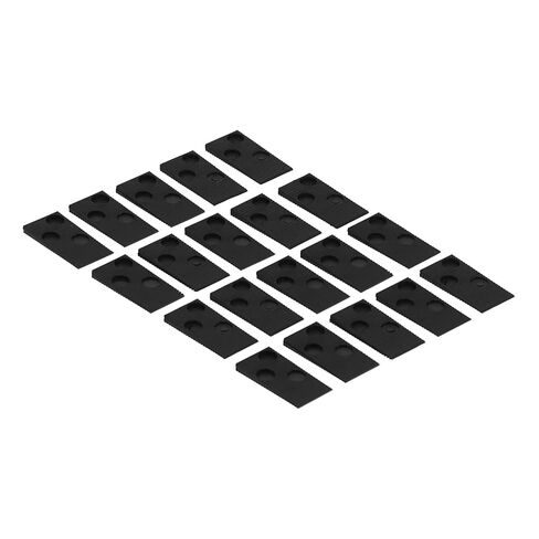 طقم تثبيت الأرضية، مجموعة أدوات تركيب Flo الخشبية المصفحة، كتلة التنصت على قضيب السحب من لوديس، مادة حديد PP ABS متينة للغراء أو تركيب الأرضيات بدون غراء in Kuwait