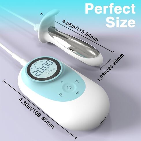 Pelvic Floor Muscle Trainer for Bladder Control with LCD Display,2-in-1 Incontinence Stimulation System & Massage Kegel Exerciser for Women,Adjustable Intensity & Ergonomic Safety Stopper in Saudi Arabia