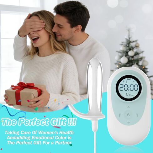 Pelvic Floor Muscle Trainer for Bladder Control with LCD Display,2-in-1 Incontinence Stimulation System & Massage Kegel Exerciser for Women,Adjustable Intensity & Ergonomic Safety Stopper in Saudi Arabia