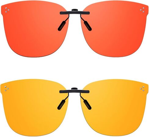 2 عبوة من نظارات حجب الضوء الأزرق تعمل على تحسين ملاءمة النوم على النظارات الطبية للنساء والرجال in Kuwait