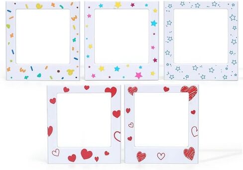 10 Pcs Magnetic Photo Frame for Fujifilm Instax Square SQ1 SQ6 SQ10 SQ20 SQ40 Camera Refrigerator Magnets Picture Frame 2.8x3.4inch (Multicolor) in Saudi Arabia