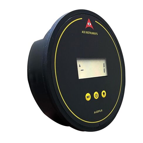 مقياس الضغط التفاضلي الرقمي الذي يعمل بالبطارية (-250 إلى 250 باسكال) | مقياس الضغط الإلكتروني لغرف العزل والغرف النظيفة والمستشفيات | الموديل: AI-DDPG-B in Kuwait