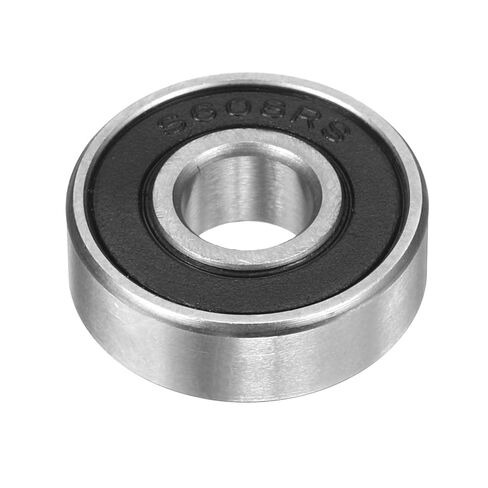 uxcell 608-2RS Hybrid Ceramic Deep Groove Ball Bearings 8x22x7mm Si3N4 Silicon Nitride Balls Steel Rings Double Sealed Bearing for Motors, CNC Spindles (ABEC5) in Saudi Arabia
