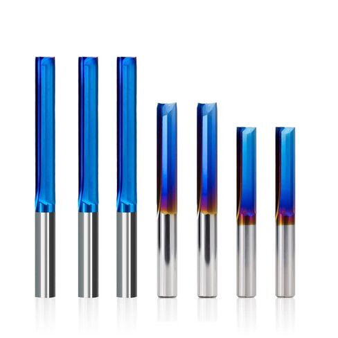 1pcs Flute Straight Milling Cutter 2 Flute Straight End Mill Carbide Router Bit 4mm/6mm Shank CNC Engraving Milling Tools for Wood PVC Plastic in Saudi Arabia
