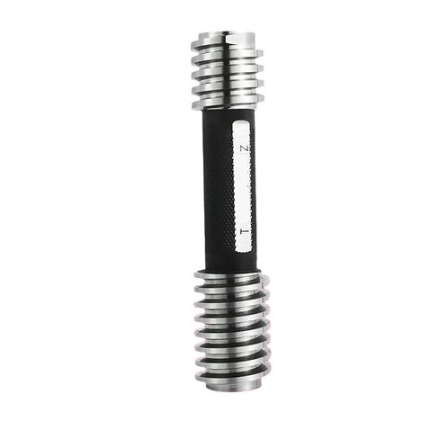 1 piece TR Steel trapezoidal Left and Right Thread Gauge 7H/8H 24/25 Measuring Tool(Tr25X5 7H,Left Hand) in Saudi Arabia