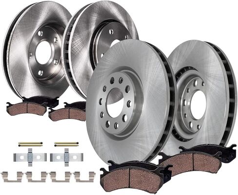Detroit Axle - أحذية الفرامل الخلفية لـ 2005-2011 Dodge Dakota، 2006-2009 Mitsubishi Raider، أحذية الفرامل 2007 2008 بديلة [نماذج مع فرامل طبلة خلفية] in Kuwait