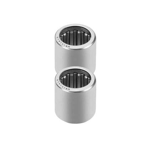 محامل إبرة كأس مسحوبة، 10 قطع HK0408 محمل محبوس بنهاية مفتوحة، تجويف 4 مم، 8 مم OD، عرض 8 مم ST14 أسطوانة صف واحد من الفولاذ in Kuwait