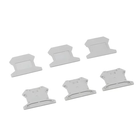 100 pcs. End Cap D-UK 2.5 for Terminal Block UK-2.5B End Plate DIN Rail Terminal Block Accessories D-UK2.5 in Saudi Arabia
