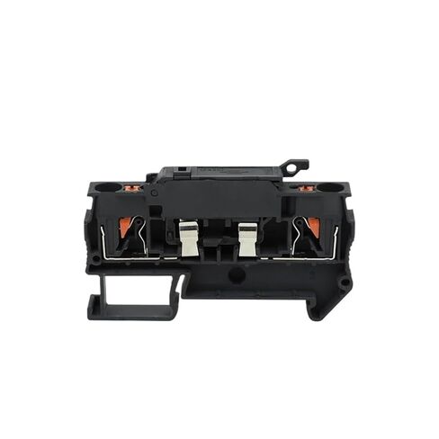 كتل طرفية 10 عبوات PTC4-HESI قطع توصيل رافعة الدفع DIN Mount مع 5x20mm 0.5A-10A Fuse PTC 4-HESI(PTC4-HESI رمادي، مع مصهر 5A) in Saudi Arabia