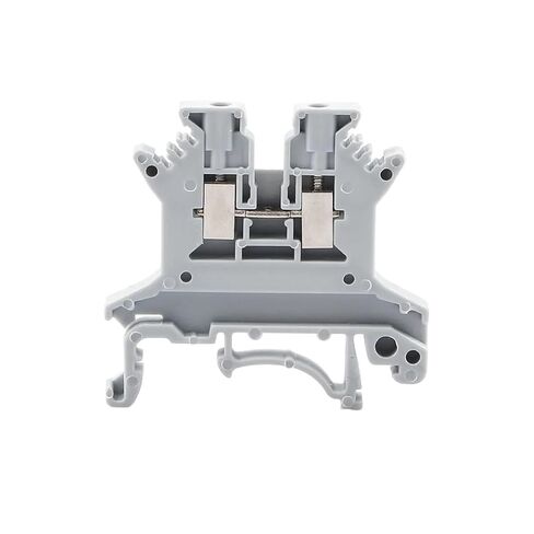 10pcs UK-1.5N DIN Rail Terminal Block Screw Connection Wire Connector Terminal Block 16awg Wire in Saudi Arabia