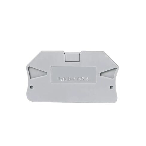 10pcs DIN Rail Terminal Block PTV-2.5 Push-in Terminal Connector Spring Side Entry 2.5mm² Cable Connection Wire PTV2.5(D-PTV2.5) in Saudi Arabia