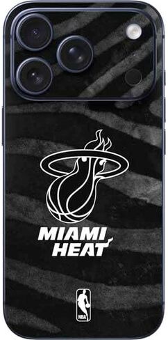 Skinit Decal Phone Skin Compatible with iPhone 17 Pro Max - Officially Licensed NBA Miami Heat Red Primary Logo Design in Saudi Arabia