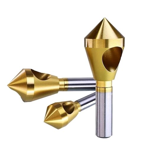 Deburring Chamfering Cutter Countersink Drill Bits Coated Smooth Hole Metal 90 Degree 1Pcs(20-25) in Kuwait