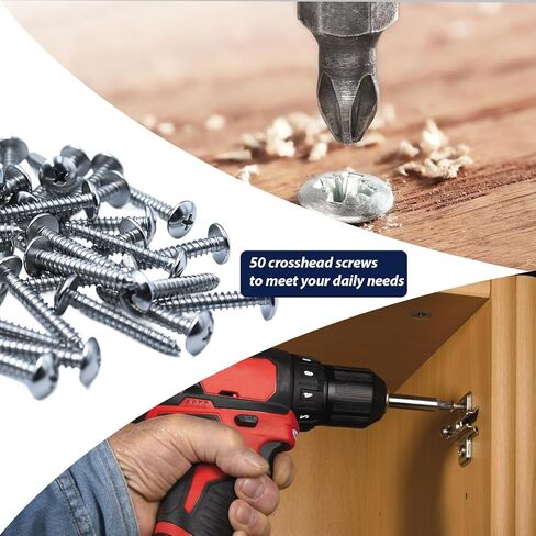 #10 × 1-1/4 بوصة برغي خشب فيليبس برأس تروس (50 حزمة) 304 من الفولاذ المقاوم للصدأ براغي ذاتية التنصت سريعة من الدرجة البحرية in Kuwait