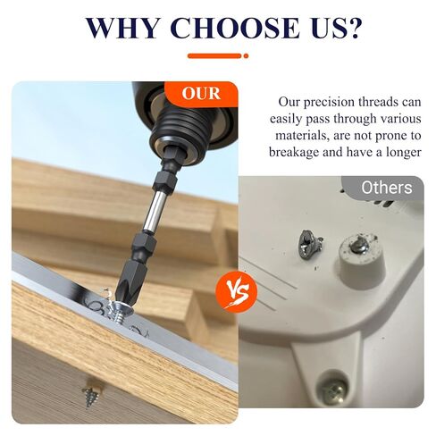 #10 × 1-1/4 بوصة برغي خشب فيليبس برأس تروس (50 حزمة) 304 من الفولاذ المقاوم للصدأ براغي ذاتية التنصت سريعة من الدرجة البحرية in Kuwait