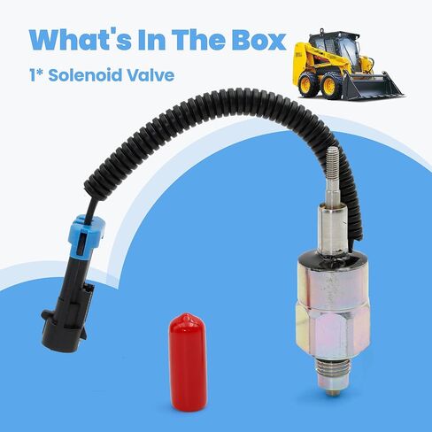 Solenoid Valve Fit For New Holland Loader L180 L185 L190 C185 C190 LT185.B LT190.B LS180.B LS185.B LS190.B Case Loader 410 420 430 435 440 445 450 465 420CT 440CT 445CT 450CT Replace 87445988 84128132 in Saudi Arabia