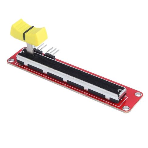 5pcs 10k logarithmic Slide Potentiometer Module - Dual Output for arduino, avr, and Motor Control - Linear Pot and Slide Pot in Saudi Arabia