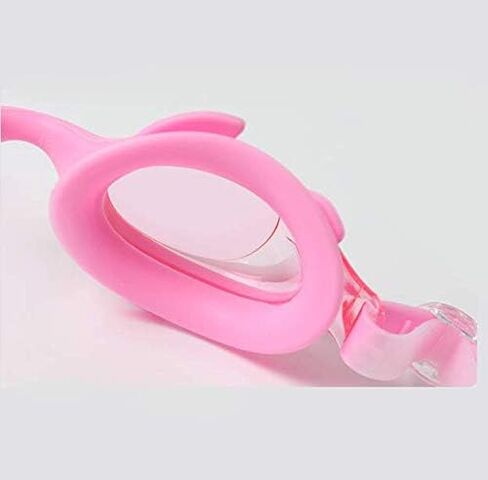 Cute Swimming Goggles UV Protection Swim Glasses with Anti Fog Lenses (Pink) in Saudi Arabia