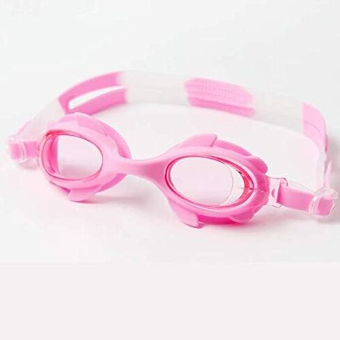 Cute Swimming Goggles UV Protection Swim Glasses with Anti Fog Lenses (Pink) in Saudi Arabia