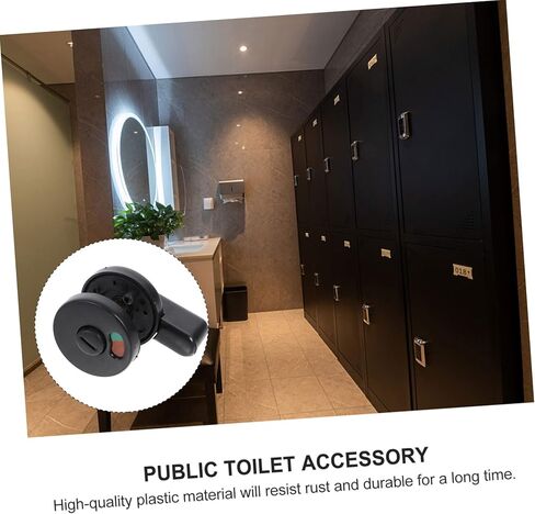 Angoily 5pcs Partition Door Lock Privacy Indicator Lock for Public Toilet Restroom in Saudi Arabia