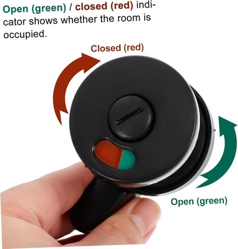 Angoily 5pcs Partition Door Lock Privacy Indicator Lock for Public Toilet Restroom in Saudi Arabia