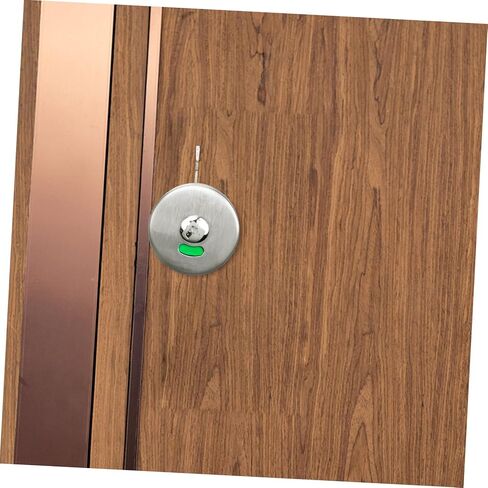 Veemoon Public Toilet Indicator Lock with Privacy Indicators Sturdy Metal Design Easy Installation for Washroom Doors 1 Set in Saudi Arabia