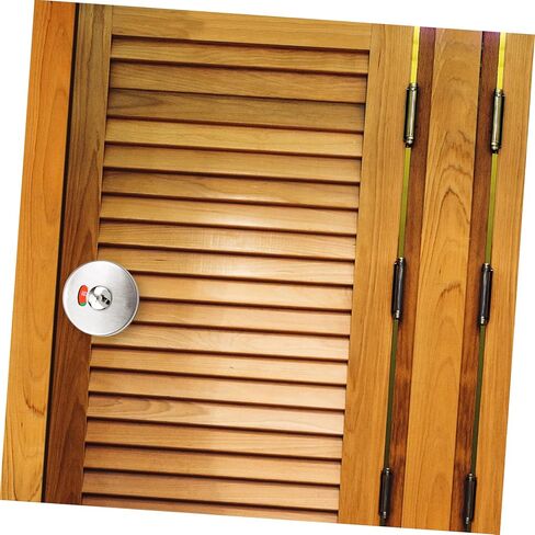 Veemoon Public Toilet Indicator Lock with Privacy Indicators Sturdy Metal Design Easy Installation for Washroom Doors 1 Set in Saudi Arabia