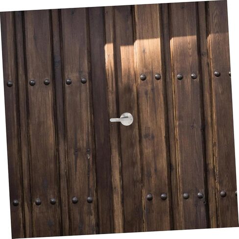 TEHAUX Stainless Steel Bathroom Indicator Lock Vacant Occupied Privacy Handle Latch for Public Restroom Doors Toilet Partition Lock with Engaged Status for Enhanced Security in Saudi Arabia
