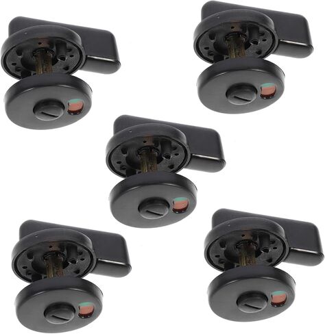 Veemoon 5pcs Toilet Lock Open Close Indicator Rotatable Handle Material for Gyms Spas Schools Libraries in Saudi Arabia