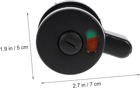 Veemoon 5pcs Toilet Lock Open Close Indicator Rotatable Handle Material for Gyms Spas Schools Libraries in Saudi Arabia