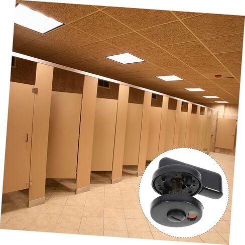 Veemoon 5pcs Toilet Lock Open Close Indicator Rotatable Handle Material for Gyms Spas Schools Libraries in Saudi Arabia