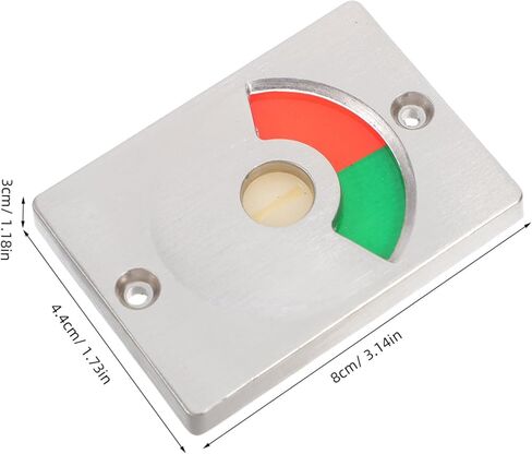 مؤشر قفل باب غرفة الفندق باللون الأحمر لسلامة باب الحمام التجاري in Kuwait