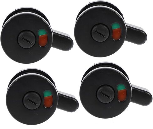 POPETPOP 4pcs Bathroom Stall Lock Kit Privacy Indicator Door Lock Vacant Occupied Restroom for Public Toilets and Restrooms in Saudi Arabia