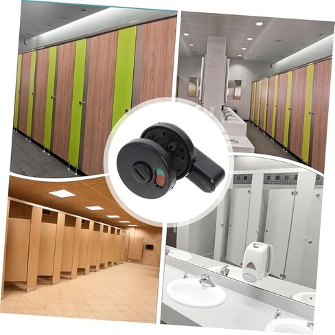 POPETPOP 4pcs Bathroom Stall Lock Kit Privacy Indicator Door Lock Vacant Occupied Restroom for Public Toilets and Restrooms in Saudi Arabia