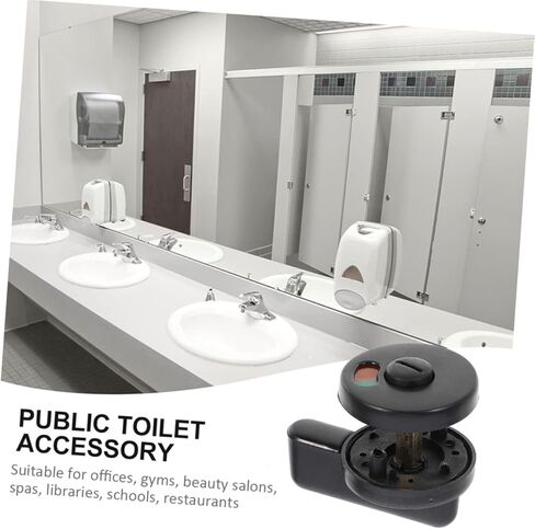 POPETPOP 4pcs Bathroom Stall Lock Kit Privacy Indicator Door Lock Vacant Occupied Restroom for Public Toilets and Restrooms in Saudi Arabia