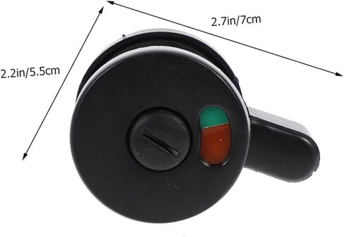 Tofficu 4pcs Bathroom Stall Lock Set Privacy Indicator Vacant Occupied Door Lock for Public Restrooms Suitable for Toilet Partitions and Privacy Needs in Saudi Arabia