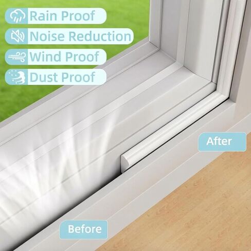 سدادة باب لتجريد الطقس من الفوم على شكل حرف V، أبيض بطول 20 قدم، سدادة مسودة، عزل للفجوات، عازل للصوت، ذاتي اللصق، مقاوم للماء ومقاوم للطقس للأبواب الخارجية والداخلية in Kuwait