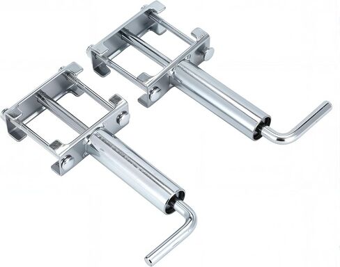 RV Fifth Wheel Landing Gear Quick Release Pull Pins, 2 Pack Spring-Loaded 3/8" Pin Fits 7/16" Hole, Bolt-On Installation, Replace OEM #308287, Zinc Plated in Kuwait
